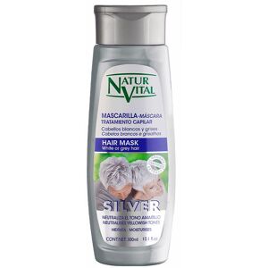 Naturvital Mascarilla Silver white or gray hair 300 ml Naturvital Mascarilla Silver white or gray hair 300 ml