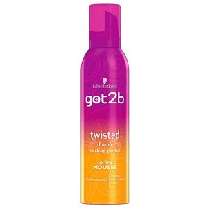 Schwarzkopf GOT2B Twisted double curling power mousse 250 ml Schwarzkopf GOT2B Twisted double curling power mousse 250 ml