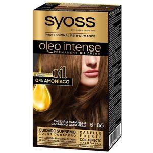 Syoss Olio Intense tinte sin amoniaco #5.86-castaño caramelo Syoss Olio Intense tinte sin amoniaco #5.86-castaño caramelo