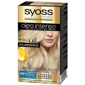 Syoss Olio Intense tinte sin amoniaco #10.50-rubio claro ceniza Syoss Olio Intense tinte sin amoniaco #10.50-rubio claro ceniza