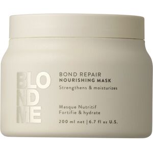 Schwarzkopf Blondme Bond Repair Nourishing Mask (200ml) Schwarzkopf Blondme Bond Repair Nourishing Mask (200ml)