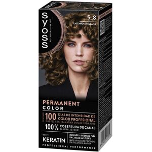 Syoss Permanent Color #5.8-Castaño Avellana Syoss Permanent Color #5.8-Castaño Avellana