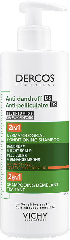 Vichy Laboratoires Dercos Technique 2 in 1 anti-dandruff shampoo and conditioner 400 ml