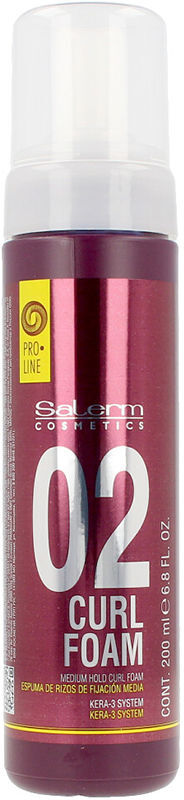 Salerm Curl Mousse 04 medium hold curl foam 200 ml