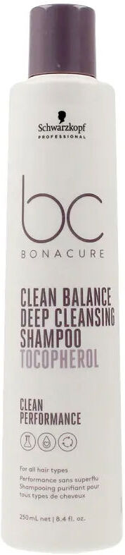 Schwarzkopf Bc Clean Balance deep cleansing shampoo 250 ml