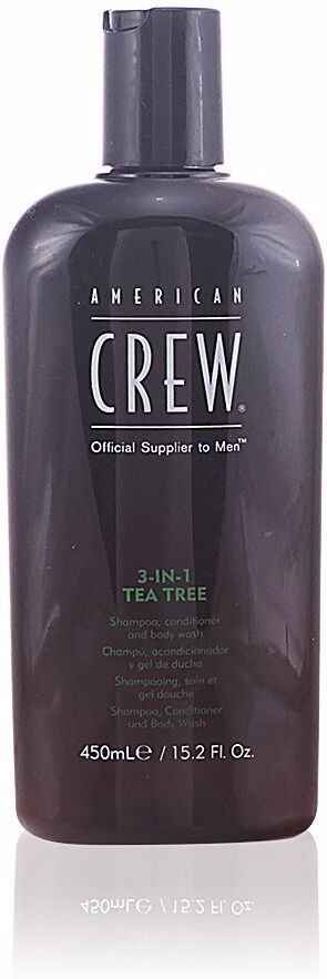 American Crew Tea Tree 3 in 1 shampoo, conditioner and body wash 450 ml