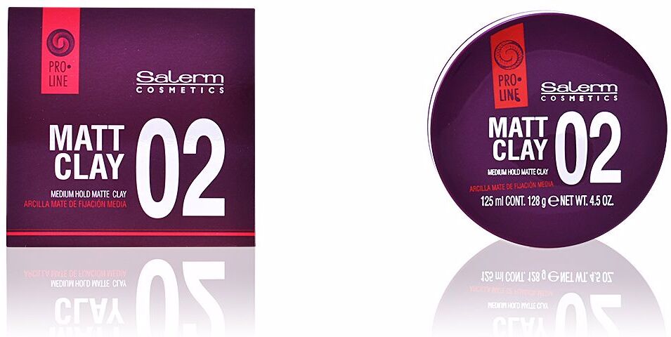 Salerm Matt Clay medium hold matte clay 125 ml