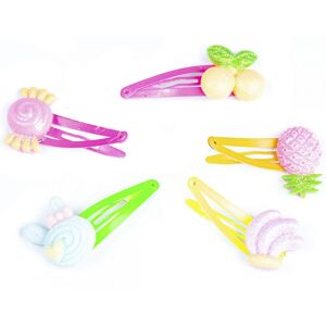 Inca Clips with fruit decorations 4.5 cm 5 u