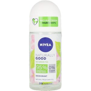 Nivea Naturally Good Green Tea deo roll-on 50 ml