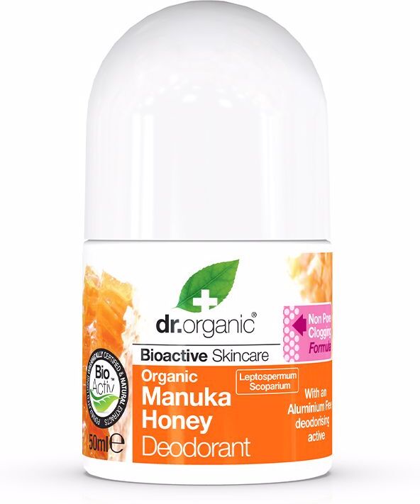 Dr. Organic Miel De Manuka deodorant roll-on 50 ml