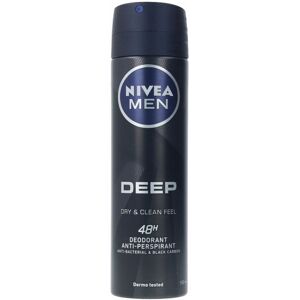 Nivea Men Deep Black Carbon deo spray 150 ml