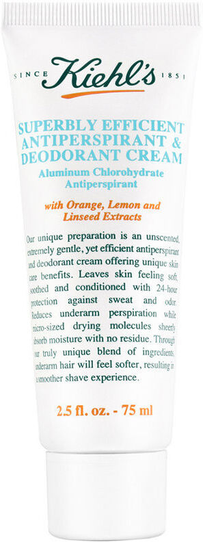 Kiehl's Superbly Efficient antiperspirant and deodorant cream 75 ml