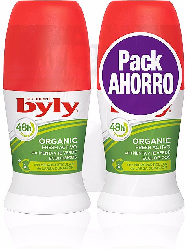 Byly Organic Extra Fresh deodorant ROLL-ON set