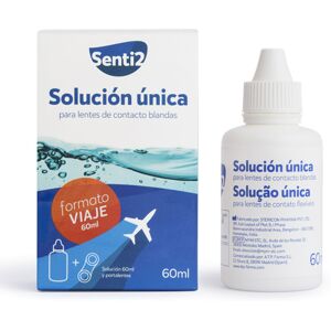 Senti2 Única solución con ácido hialurónico + portalentes 60 ml