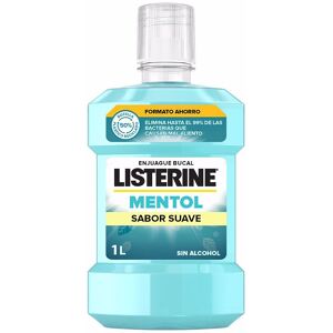 Listerine Mentol Suave 0% alcohol enjuague bucal 1000 ml