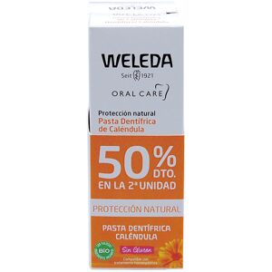 Weleda Oral Care calendula toothpaste pack 2 x 75 ml