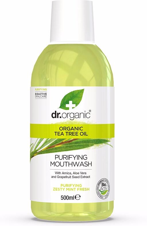 Dr. Organic Bioactive Organic tea tree enjuage bucal 500 ml