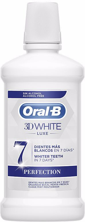 Oral-B 3D White Luxe Seductive Shine mouthwash 500 ml