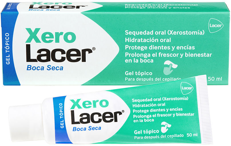 Xerolacer dry mouth topical gel 50 ml