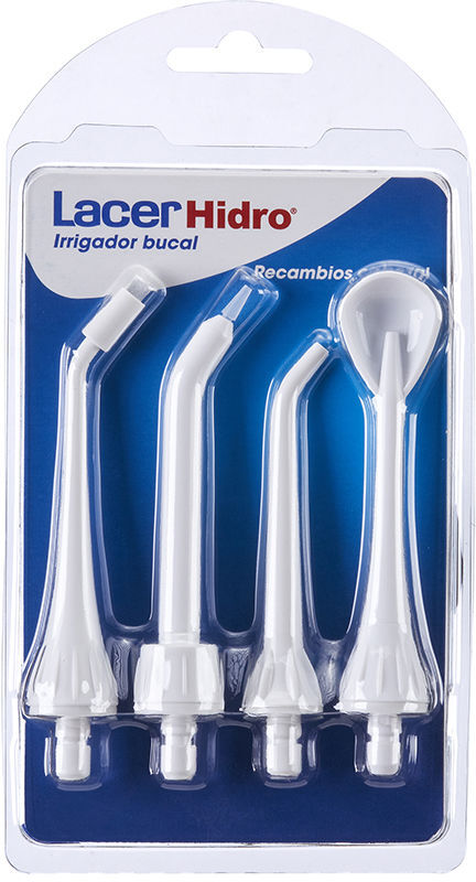 Lacer Hidro Advanced oral irrigator head replacement parts 2 units