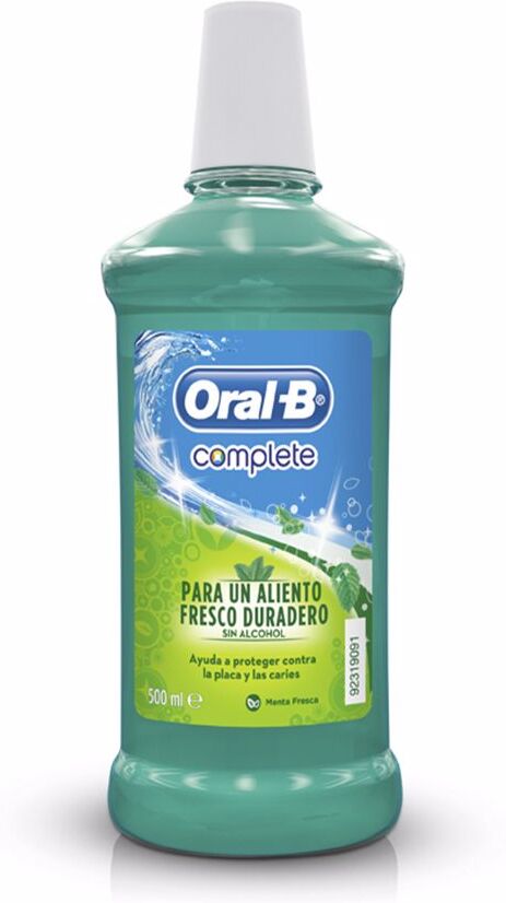 Oral-B Complete fresh mint mouthwash 500 ml