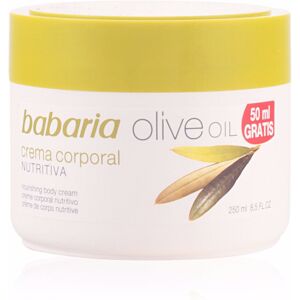 Babaria Aceite De Oliva crema nutritiva corporal 250 ml