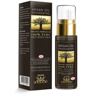 Diar Argan Regenerating Oil 100% pure argan bio 30 ml Diar Argan Regenerating Oil 100% pure argan bio 30 ml