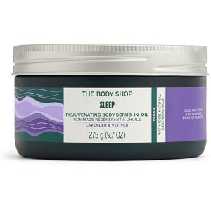 The Body Shop Sleep exfoliating body oil lavender & vetiver 275 gr The Body Shop Sleep exfoliating body oil lavender & vetiver 275 gr