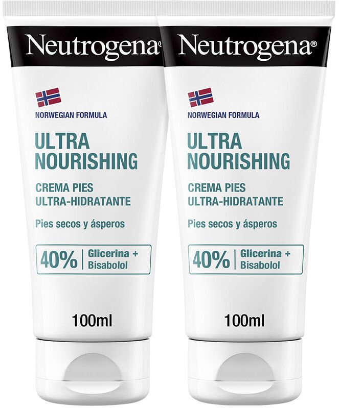 Neutrogena ULTRA-HYDRATING Foot Cream pack of 2 x 100 ml