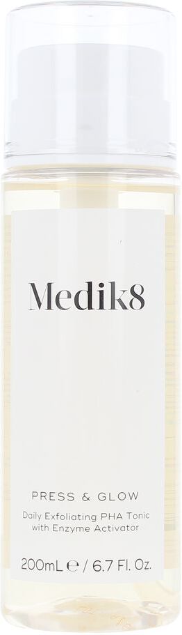 Medik8 Press & Glow Daily Pha Exfoliating Toner with Enzyme Activator 200ml