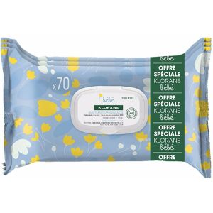 Klorane Bébé Toallitas Limpiadoras Suaves set 3 x 70 u