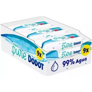 Dodot Pure 99% water wet wipes 432 u