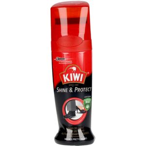 Kiwi Shine & Protect crema limpia zapatos #negro