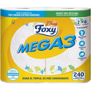 Foxy MEGA3 triple duration kitchen paper 2 rolls