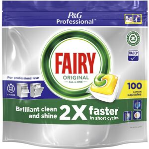 Fairy All In 1 dishwasher #Lemon 100 capsules