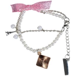 Inca Pulsera De Perlitas Con Adornos Colgantes 1 pz