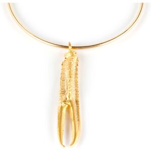 Shabama Tuent Elastic necklace #shiny gold 1 u