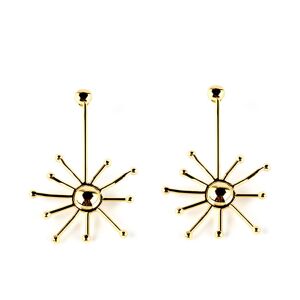 Shabama Sun earrings #shiny gold 1 u