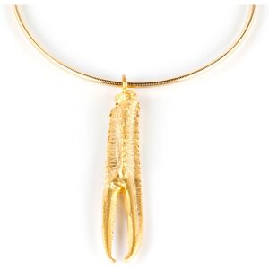Shabama Tuent Elastic necklace #shiny gold Shabama Tuent Elastic necklace #shiny gold