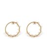 Shabama Shima earrings #bright gold 1 u