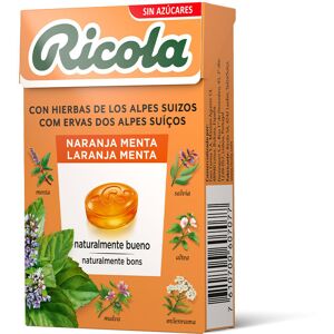 Ricola Caramelos sin azúcares #naranja 50 gr