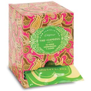 The Capsoul Enveloped Pyramids peppermint jasmine green tea 15 u The Capsoul Enveloped Pyramids peppermint jasmine green tea 15 u