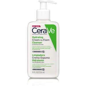 Cerave Hydrating CREAM-TO-FOAM cleanser for normal to dry skin 236 ml