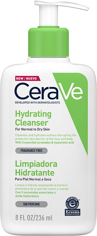 Cerave Hydrating Cleanser for normal to dry skin 236 ml