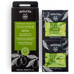 Apivita Express Beauty deep exfoliating cream with olive 2 x 8 ml