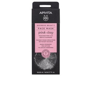 Apivita Express Beauty Gentle cleansing mask with pink clay 2 x 8 ml