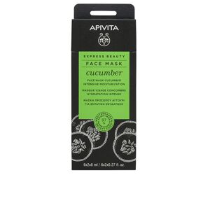 Apivita Express Beauty intensive hydrating mask with cucumber 2 x 8 ml