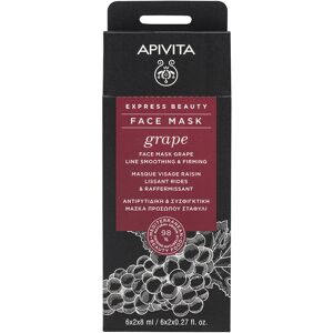 Apivita Express Beauty anti-wrinkle facial mask with grape 2 x 8 ml