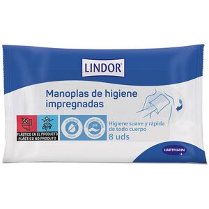 Hartmann Lindor impregnated hygiene mitts 8 u