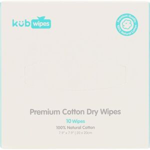 Kubwipes 100% natural cotton Minibox Wipes 10 u